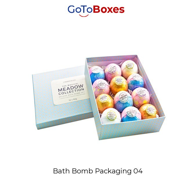 Custom Bath Bomb Packaging