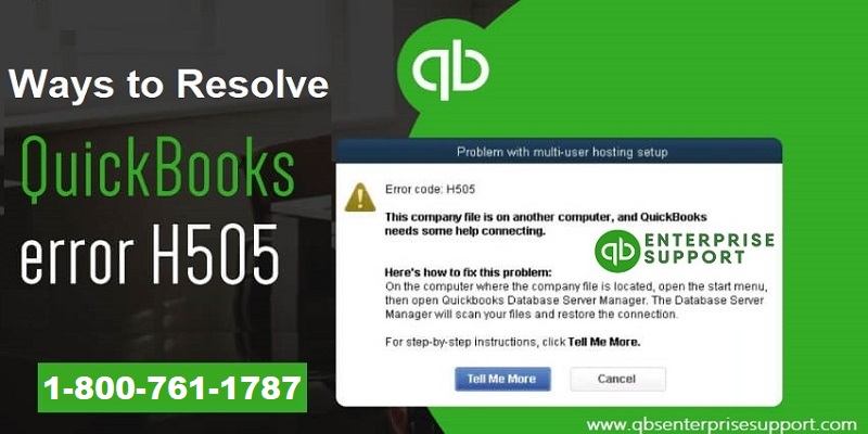 Steps to Resolve QuickBooks Error Code H505 - Featured Image